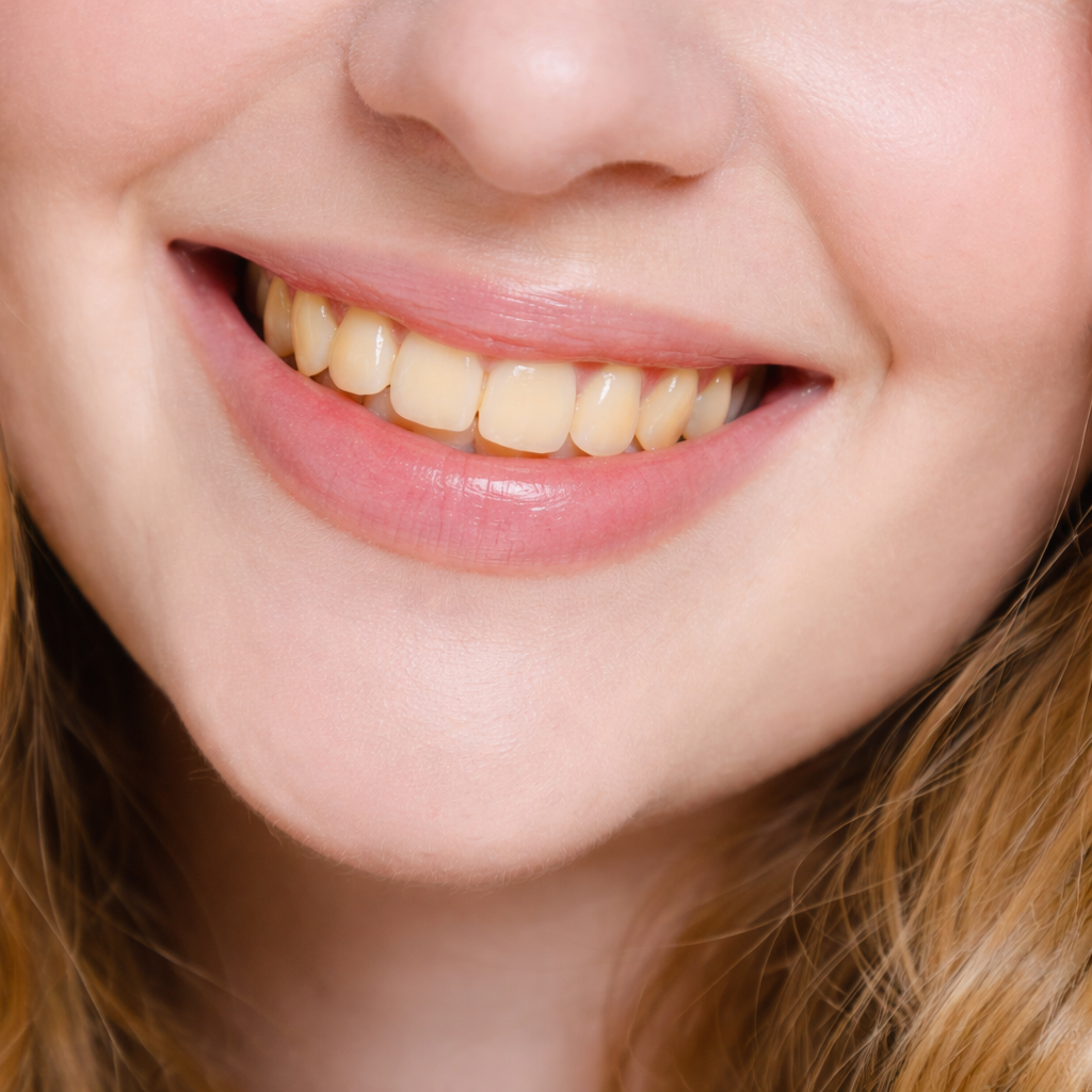 Before using purpl whitening strips