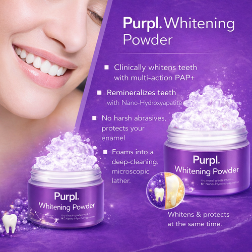 Purpl Whitening Powder